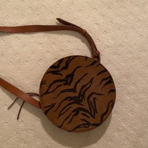 Madewell Tiger Print Crossbody Bag